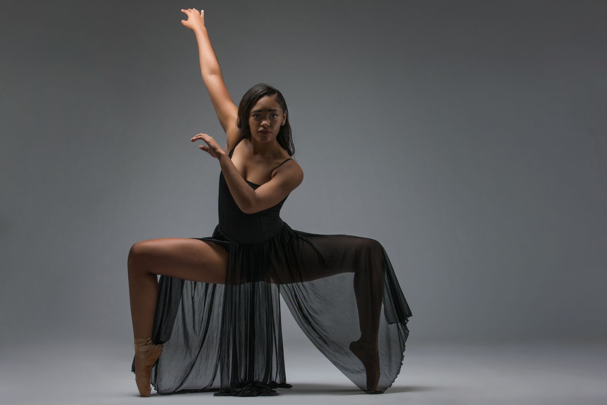 Group dance rehearsal